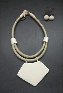 Silk Threaded Wire Wrap African Multi Layer 80 Line Tribal Statement Choker-<b>Necklace</b> Handcrafted LightweightJewellery - Product Image 3