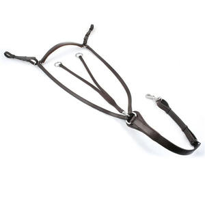 Plastron de polo en cuir véritable pour l'équitation, durable, réglable, soutien d'entraînement, confortable, performance en plein air, ajustement parfait - Product Image 2