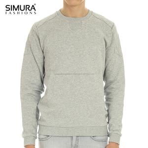 เสื้อสเวตเชิ้ตยูนิเซ็กซ์คุณภาพสูง ดีไซน์ล่าสุด ผลิตตามสั่ง (OEM) ไซส์ใหญ่ แห้งเร็ว สีพื้น ผ้าฝ้ายผสมโพลีเอสเตอร์เทอร์รี่ ขายส่ง - Product Image 4