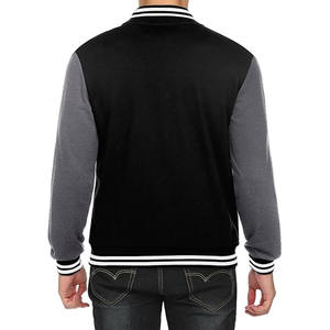 Nouveau Blouson de baseball en cuir avec logo brodé Veste universitaire en cuir unisexe téléchargé par Dress Sports - Product Image 5