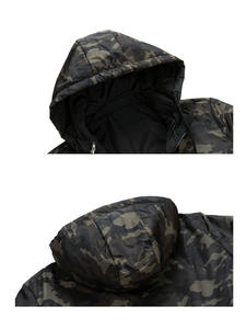 Chaqueta Bomber con Capucha y Cuello Alto, Impermeable, Transpirable, Ecológica, Rellena de Plumón, Ligera, Estilo Urbano, OEM - Product Image 5