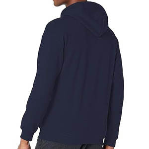OEM personalizado pulóver 100% algodón Sudadera con capucha sin cuerda de peso pesado invierno Regular Fit hombres sudaderas con etiqueta privada canguro bolsillo Sudadera con capucha - Product Image 5