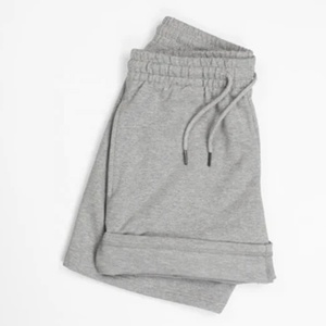 2025กางเกงขาสั้นเบอร์มิวดาผ้าคอตตอนผ้าฟลีซสวมใส่สบายสไตล์ลำลองแบบเชือกผูกเชือกย้อมสีล้วนสำหรับผู้ชายฤดูร้อน - Product Image 2