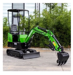 Mini-excavatrice haute performance HT10 à vendre, petite machine de terrassement économique pour travaux de jardinage et agricoles, prix de gros usine - Product Image 3