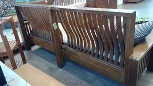 Ensemble de canapé en teck moderne en forme de L pour 4 personnes pour salon - Product Image 3