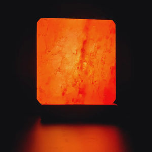 Lampe en sel rose de l'Himalaya artisanale, nouvelle, en forme de pyramide, avec cordon de variateur, lumière relaxante pour la décoration, beauté naturelle - Product Image 3