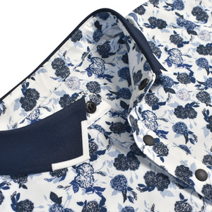 Camiseta de Golf Personalizada Premium para Hombre, Sublimada, Ecológica, de Secado Rápido, Tejido de Poliéster, Servicio de Logotipo Personalizado - Product Image 5