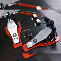 Beatello JBK Direct Drive Double Bass Drum Pedal Metal Double Bass Drum Pedal for Bass Drum