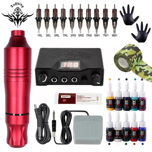 ชุดสักระเบิดข้ามพรมแดน ชุดปากกาสัก ปากกาสัก เครื่องมอเตอร์ - Product Image 4