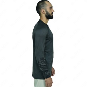 Camisetas Deportivas para Hombre, Otoño, Cierre de Cremallera, Ligeras, Ecológicas, Elásticas en 4 Direcciones, Secado Rápido, Transpirables, Antibacterianas, Protección UV - Product Image 4