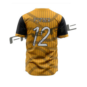 ชุดเบสบอลทีมระบายอากาศได้ดีชุดเสื้อเจอร์ซีย์และกางเกงสำหรับใส่เล่นกีฬาทีมและลีค - Product Image 5