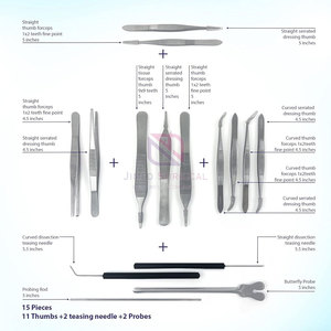 Ensemble d'instruments de micro-chirurgie en acier inoxydable - Product Image 4