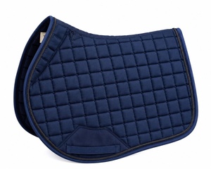 Tough Tack Tapis de selle pour saut d'obstacles, Bonnet d'oreille, Bottes de protection, Cloches de protection |   Tissu en néoprène respirant et coton |   Anglais - Product Image 2