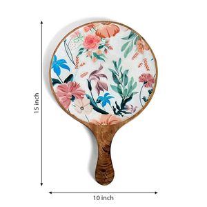 ถาดพิซซ่าไม้พิมพ์ลาย15นิ้ว x 10นิ้วสวยสำหรับใช้ในบ้านคาเฟ่ร้านอาหาร - Product Image 6