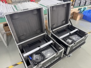 3D <span class=keywords><strong>LED</strong></span> ma trận ánh sáng Rèm dải ánh sáng RGB - Product Image 4