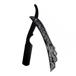 มีดโกนหนวดสแตนเลสคุณภาพสูงราคาถูก ใบมีดเดี่ยว สำหรับช่างตัดผมและผู้ชาย พร้อมป้ายกำกับแบบกำหนดเอง - Product Image 6