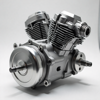 Usinage CNC personnalisé pour motos | Fabricant de pièces de moteur en aluminium et en acier, composants de carrosserie et accessoires