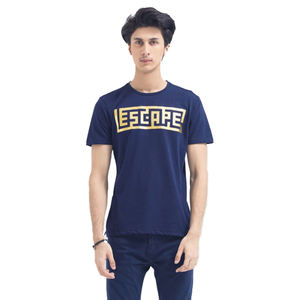 T-shirts en molleton 100% coton de haute qualité pour hommes, style décontracté, motif uni, manches courtes, impression de logo personnalisée, prix de gros - Product Image 5