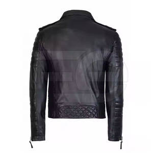 Men Leather <b>Jacket</b> Trendy Urban Style Outerwear Winter Apparel Durable Leather Clothing <b>Smart</b> Wear Men Leather <b>Jacket</b> - Product Image 3