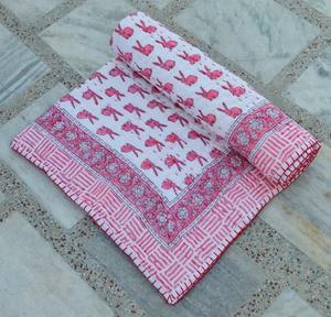 Edredón Kantha Reversible para Bebé al Mejor Precio, Ropa de Cama Estampada de Algodón para Invierno para Uso Doméstico, Venta Al por Mayor ¡Bienvenido! - Product Image 5