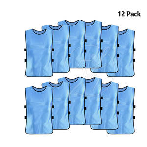 Nouveau design de haute qualité Logo personnalisé bavoirs de football pour adultes gilet d'entraînement de football au prix de gros - Product Image 6