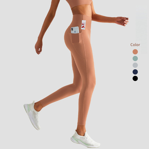 2pcs Femmes XL High pour Impact Sports Bra Quick Dry Yoga Pants Set Solid Adjustable Buckle Tummy Control Gym Fitness Plus Size - Product Image 4