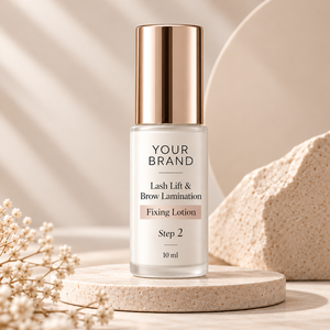 ELAN KIMYA OEM Loción Fijadora para Lifting de Pestañas y Laminación de Cejas, Etiqueta Privada, Paso 2, 10 ml - Product Image 2