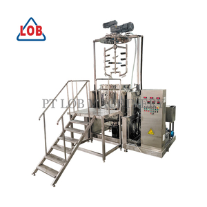 ถังผสมสูญญากาศแบบมีแจ็คเก็ตสแตนเลสพร้อมเครื่องผสมแรงเฉือนสูงสำหรับการผลิตมายองเนสและน้ำสลัด - Product Image 5