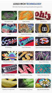 Sudadera con capucha desgastada de gran tamaño informal para invierno tejido de punto técnicas lavadas decoración de apliques de bolsillo de canguro - Product Image 4