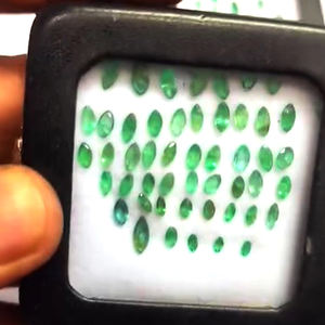 304 Piezas de Esmeralda Natural Verde de 4x2mm y 6x3mm, Corte Marquise Facetado de 35.6 Quilates, Alta Calidad para Joyería, US$400, 7 Cajas - Product Image 4