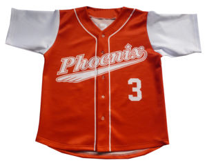 Maillot de baseball à boutons complets pour jeunes Maillot de softball imprimé par sublimation personnalisé Chemise confortable uniforme en gros - Product Image 1