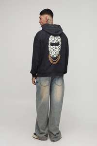 เสื้อมีฮู้ดผ้าฝ้าย450 GSM เสื้อมีฮู้ดทรงโอเวอร์ไซส์สำหรับฤดูหนาวออกแบบได้ตามต้องการ - Product Image 3