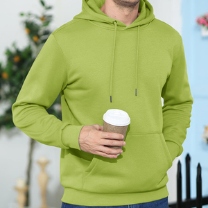 Sudadera con Capucha Extra Grande de Algodón Negra, Sudaderas y Sudaderas con Capucha de Felpa Personalizadas de Alta Calidad para Hombre y Mujer, Top Deportivo Cálido - Product Image 3