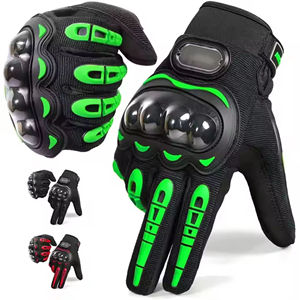 Guantes de Motociclismo de Neopreno Negros y Rojos para Invierno, con Pantalla Táctil, Transpirables, Impermeables, Antideslizantes y de Protección para Motocross - Product Image 3