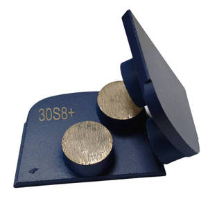 En stock Lavina QC 2 Outil diamanté <span class=keywords><strong>à</strong></span> liaison métallique <span class=keywords><strong>à</strong></span> bouton rond, grain 30, liaison super douce (30S8+) pour <span class=keywords><strong>béton</strong></span> très dur - Product Image 3