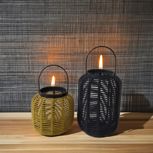 Centre de table de lanterne d'art créatif en tissu métallique moderne pour la décoration intérieure de Noël personnalisable - Product Image 2