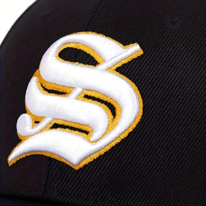 Nueva gorra de béisbol de fábrica Original para hombre barata de alta calidad bordado personalizado negro letra no estructurada Vintage Snapback - Product Image 1