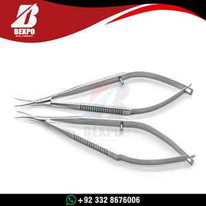 Tijeras de Capsulotomía Vannas, para Disección de Tejidos, Acero Inoxidable Premium, Reutilizables, Herramienta Quirúrgica Oftálmica y Neuroquirúrgica - Product Image 5