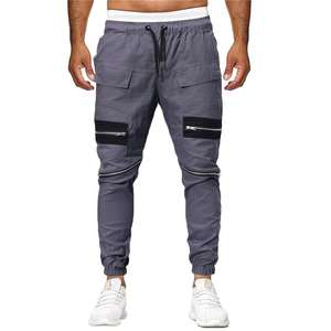Pantalones deportivos de alta calidad para hombre, ropa de deporte de algodón, ajustados, de marca, precio barato - Product Image 3