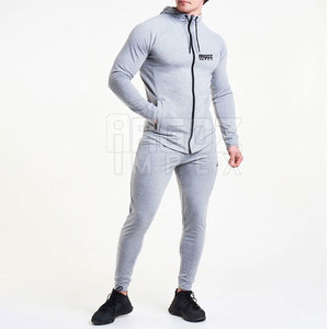 Sweat-shirts de sport pour hommes en coton 100% respirant, à séchage rapide, confortables, avec fermeture éclair, de haute qualité, best-sellers, faible MOQ, vente en gros - Product Image 2