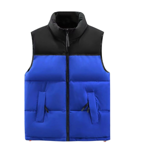 Chaleco con logotipo personalizado para hombre, chaleco informal de poliéster, chaleco suave cálido para invierno, cierre con cremallera, función transpirable, sublimación - Product Image 5