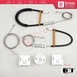 ชุดซ่อมมอเตอร์กระจกไฟฟ้าด้านหน้าซ้าย รุ่น BWR5273 สำหรับรถยนต์ C Class W204 S204 ปี 2006-2014 และ E Class W212 S212 ปี 2009-2016 แบบ 4/5 ประตู รุ่น A20472 - Product Image 2