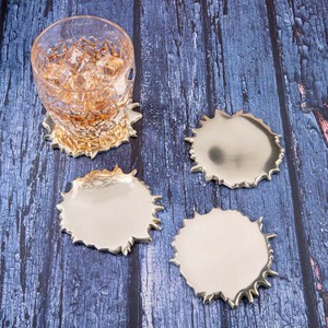 2025 <b>Drinking</b> Tea Metal <b>Coaster</b> Best Seller - Product Image 2