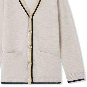 Comfortable Custom <b>Warm</b> Winter Cashmere <b>Cardigan</b> <b>for</b> <b>Women's</b> Double Button Front Logo Long Sleeved Loose Knit - Product Image 3