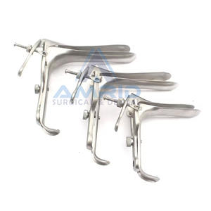 Spéculum vaginal réutilisable en acier inoxydable pour obstétrique et gynécologie, outils Boomer, OEM CE par amrid surgical instruments - Product Image 5