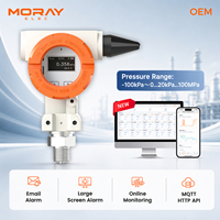Transducteur de pression sans fil Moray ME6001P antidéflagrant 4G LoRaWAN HTTP alimenté par batterie pour la surveillance des pipelines de pétrole et de gaz