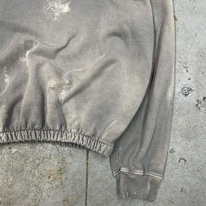 Sweat-shirts à capuche personnalisés 500 g/m², unis, surdimensionnés, à épaules tombantes, en molleton de coton, sweats-shirts de luxe, lourds, de haute qualité - Product Image 3