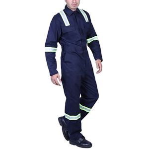 Nouvelle qualité supérieure électricien ingénierie uniforme vêtements de travail bleu vêtements veste et pantalon avec design personnalisé 100% Polyester - Product Image 1