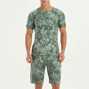 Conjuntos de camiseta y pantalones cortos para hombre, pantalones cortos y camiseta de verano con estampado de letras/camiseta informal con pantalones cortos, conjuntos de ropa de calle de marca para hombre - Product Image 2