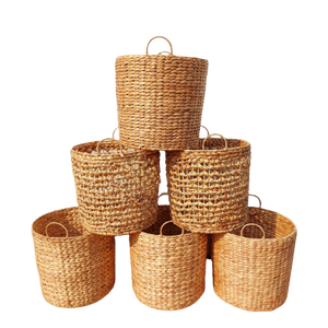 WATER <b>HYACINTH</b> <b>BASKET</b> TRAYS - Handmade Durable Wholesale Water <b>Hyacinth</b> Multifunction <b>Basket</b> Trays - Product Image 5